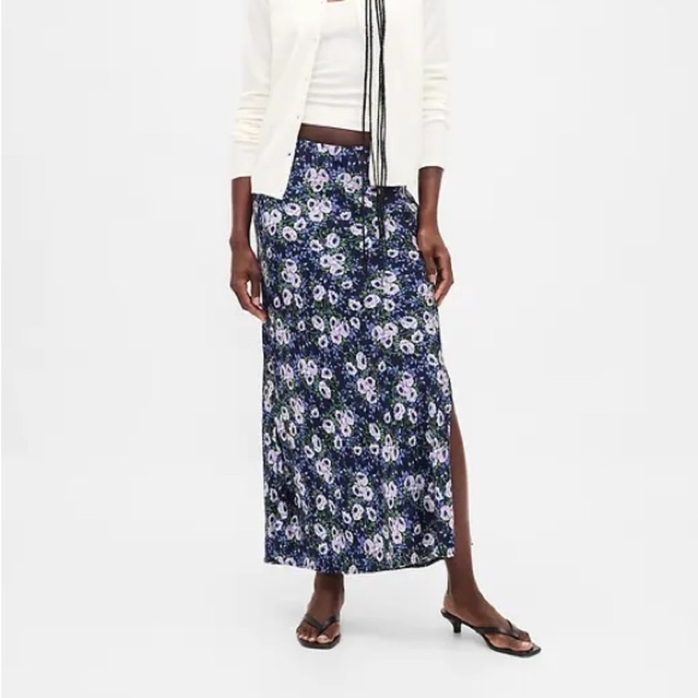 NWT GAP  Maxi Slip Skirt - Large